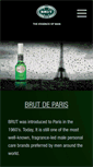 Mobile Screenshot of brut-for-men.com